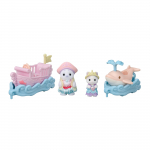 Sylvanian Families L&otilde;bustuspargi S&otilde;idukikomplekt Paat Delfiin ST Mark Vanus 3 ja &Uuml;les M&auml;nguasi Sylvanian Epoch - & - Ko-80 Sertifitseeritud, &Uuml;les, Nukumaja, Pered,