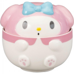 Sanrio Minu 3D kauss 13 x tegelase My Melody Round Melody kaanega, ca. 400 ml, Umbes. 13cm, Lauan&otilde;ud, Kaubad, Roosa, san4556-3