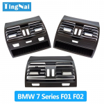 Sisemise ukse tagumine v&auml;rske &otilde;hu ventilatsiooniava v&otilde;re v&auml;ljalaskeava kate BMW 7. seeria F01 F02 730 735 740 jaoks Rear-Two Holes