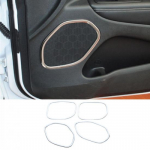 4x Autoukse k&otilde;lari raami dekoratiivkate sisekate Jeep Grand Cherokee 2011+ jaoks Kroom