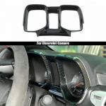 Dashboard trument Cover Trim Bezels for Chevy Camaro 2010-2015 Carbon Fiber