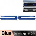 Front Grill Grille erts Cover Trim Accessories For Dodge Ram 1500 19-21 Blue