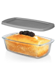 1 tk 1,8L R&ouml;stsaia Lihapeedi Klaasvorm Kaane ja Restiga Rektangulaarne Juustukoogi K&uuml;psetusvorm Mikrolaineahju ja Ahjukindel Pyrex K&uuml;psetusvorm