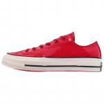 Converse 1970ndate Chuck Patenteeritud 90ndate Nahast Madalad &Uuml;marotsalised Paelkinnitusega Madalad L&otilde;uendkingad Unisex Punane Patenteeritud Nahk 40