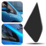 Esipoolne Vasak Parempoolne Ukse Tiiva K&uuml;lgpeegli Kolmnurkne Liist Honda Fit Jazz 2009 2010 2011 jaoks K&uuml;lgpeegli Nurgaklaasi Liist 1pc Left blue