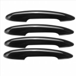 Gloss Black ABS Door Handle Covers for MINI For Cooper F55 4PCS with Easy tallation and LED Light Compatibility