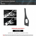 Betterhumz BMW F20 F21 F22 F23 Autode Siseosa Multimeedia Nupu Kattepaneeli Kaunistus Valmistatud Alcantara Kleepsuga Autotarvikud Blue Line