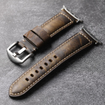 Klassikaline k&auml;sitsi valmistatud Itaalia ehtsast nahast rihm iwatch Apple Watchi ehtsast nahast rihm, vintage stiilis 49MM 45MM 44MM S9 Ultra2 45mm 44mm 42mm