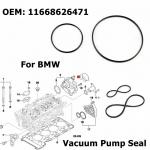 11668626471 Must Kummist Vaakumpumba Tihendikomplekt Sobib BMW V8 E46 E65 E66 E53 E70 E60 E84 E90 745i 545i 645i X1 X5