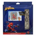 Ensemble pour activit&eacute;s manuelles - SPIDER-MAN - Multicouleur - Inclus pinceau et peintures - 21x21x2 cm puhas