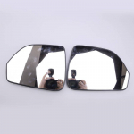 1 Pair Car Left Right Exterior Heated Side Door Rear View Wing Mirror Glass fit for Lincoln MKZ 2013-2016 2017 2018