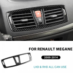 Ehtne pehme s&uuml;sinikkiust kleebis Renault Megane RS 2009 2010 2011 2012 2013 2014 2015 LHD RHD autode keskkonsooli &otilde;hutusava liistule