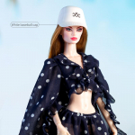 Xianxian Nuku R&otilde;ivaste Komplekt 1/6 Anime BJD 32cm Supermodelli Nuku R&otilde;ivad Kingad Lisatarvikud Saare Puhkuse T&uuml;drukud DIY M&auml;nguasjad Kollektsion&auml;&auml;r Without Doll