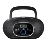 TOSHIBA kompaktne horisontaalne CD-raadio, must TY-CW10(K) Bluetooth, must