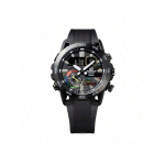 **Casio Meeste k&auml;ekell, Bluetooth Safiir Poseidon ECB-40 Mitte-mehaaniline osutiga kell, ECB-40YMP-1APR** must