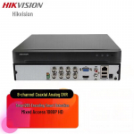 Hikvision 8-kanaliline 4-in-1 h&uuml;briid-DVR CN pistikuga (adapter kaasas)
