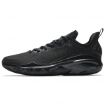 Anta Swagger 2 Cushioning Abrasion Resistant Rebound Low top Basketball Shoes Men's Black 912531106-1 39