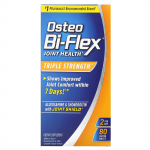 Osteo Bi-Flex, gl&uuml;kosamiini ja kondroitiiniga, liigeste kaitse, 3x tugevus, 80 kaetud tabletti
