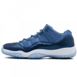 Air Jordan 11 Retro Low 'Blue Moon' Gs 580521-408 36