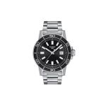 TISSOT Daring Collection Kvartsliigutusega Meeste K&auml;ekell 44mm Must T&auml;hikuga Roostevabast Terasest Korpus Roostevabast Terasest Rihm T125.610.11.051.00 Black Dial