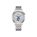 CITIZEN Mehaaniline mehhanism Roostevabast terasest rihmaga k&auml;ekell Unisex Valge sihverplaat NH9130-84A White Regular Watch Box
