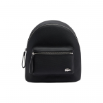 Lacoste Moekas Tekstuuriga Vabaaja Klassikaline Kaetud Pol&uuml;ester Seljakott Naiste seljakott Must NF4372DB000 Black