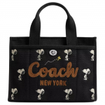 Coach X Peanuts Snoopy koost&ouml;&ouml; Cargo 26 kandekott Naiste kandekott Must CBF70-SVA47 Basic Set (Bag+Dust Bag)