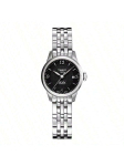 Tissot Le Locle automatic mechanical watch, 30m water-resistant, Swiss-made, 25.3mm black dial, stainless steel case & bracelet, T41.1.183.54 must
