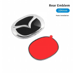 104mm 140mm Auto Esiosa Kapoti Embleem Tagumine Pagasiruum Tiiva Kleebised Decals for Mazda 2 3 6 8 Atenza CX-30 CX-50 CX-60 MX-5 CX-3 CX-5 CX-7