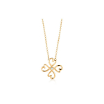 Tiffany & Co. Paloma Picasso Armastav S&uuml;da Ristikheina Disain 18K Kuld Teemant Kaelakee Naiste kaelakee 60021539 F,Gold