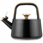Kettle Black 1.8L Lame p&otilde;hi Tingi pott Roostevabast terasest vilepott Kuldne k&auml;epide 1.8l black