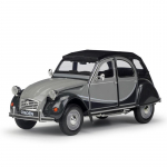 WELLY 1/24 Citroen 2CV 6 Charleston Sulamist M&otilde;&otilde;tkavaline Auto Mudel Valatud Metallist Staatiline Kollektsioon Laste M&auml;nguauto S&otilde;idukid Kingitused hall v&auml;rv