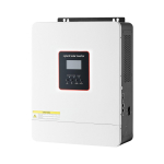 4000W H&uuml;briidne P&auml;ikeseinverter, 24V DC kuni 230V AC, Puhta Siinuslaine Toiteinverter Laadija, Sisseehitatud 120A MPPT P&auml;ikesekontrolleri, WiFi Mooduliga,