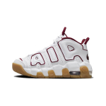 Nike Air More Uptempo PS Madalad Laste Korvpallijalatsid Valge Punane Lapsed Vanuses 3-7 Aastat FJ2847-100 28
