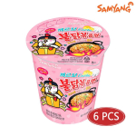 Samyang Carbo Hot Chicken Maitseline Ramen v&auml;ikeses tassis 80g (3 erinevat kogust) 6pcs