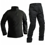 Tactical Frog Python Mustriga CP Kamuflaaž V&auml;litingimuste &Uuml;likond - Slim Fit, Kulumiskindel Treeningkomplekt Jacket S