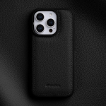 Melkco Premium Ehtne Nahast &Uuml;mbris iPhone 16 Pro Max 16 Plus 17 Air jaoks Looduslik Veisenaha Nahk Pehme Servakaitsega Telefoni Kate iPhone 15 must