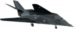 Hasegawa USA &Otilde;huv&auml;e Nighthawk Plastikust Mudelikomplekt E1 1/72 F-117A