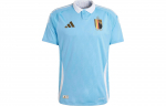 Adidas Belgia 2024 v&otilde;&otilde;rsillevorm Autentne s&auml;rk Jalgpallis&auml;rk M&auml;ngija versioon, Belgia rahvuskoondis, V&otilde;&otilde;rsil meeste sinine IQ0776 XL