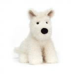 Jellycat Munro &Scaron;oti koera pehmem&auml;nguasi keskmine suurus Koer ja kutsikas pehmem&auml;nguasi Klassikaline laste kingitusm&auml;nguasi, (10 tolli) - - must