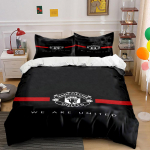 Manchester Unitedi logo kujundus. Voodipesukomplektid Tekikotikomplektid Tekikotid Padjap&uuml;&uuml;rid(1 * Tekikott 2 * Padjap&uuml;&uuml;ri (tekk ei kuulu komplekti)) 135x200cm