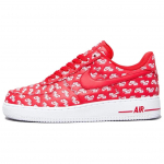 Nike Air Force 1 Low 07 QS 'Kogu pind logo punane' Meeste AH8462-600 EU 38.5