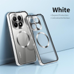 Magnetiline &uuml;mbris Xiaomi 15T Pro Mi 15 T 5G jaoks Magsafe'i jaoks Alumiiniumisulamist Metallraam Matt PC L&auml;bipaistev Kate P&otilde;rutuskindel Bumper xiaomi 15T h&otilde;be