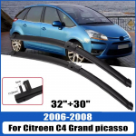 Citroen C4 Grand Picasso 2006-2008 2007 jaoks Kojamees Eesmised Kojameheterad Tuuleklaas Tuuleklaas Aknaklaasipuhastusharjad 32 +30 Autotarvikud 2pcs