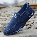 Mood Mood Meeste L&otilde;uendkingad Meeste Suvised Vabaaja Denimkingad Meeste Tossud Peale Libistatavad Loaferid S&otilde;idu Mokassiinid Chaussure Homme Must H71 38