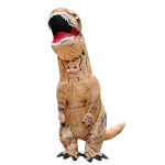 Silmapaistev T-rex t&auml;ispuhutav dinosauruskost&uuml;&uuml;m lastele Cosplay seiklusteks sinine