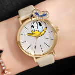 Disney Naistele Kellad Donald Duck Multikas Daami Vabaaja Kvarts K&auml;ekellad S&auml;delev Bling Rhinestone Uus Armas Kell Veekindel