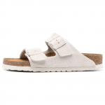 Birkenstock Arizona Pehme Tald Kitsas Antiikvalge Unisex Tossud 1024516 37