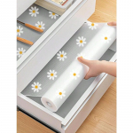 1 rull Daisy riiulivooder k&ouml;&ouml;gikappidele EVA veekindel k&uuml;lmkapi padjakeste matt Easy Placemats mittekleepuv sahtlivooder 100x30cm
