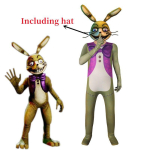 Five Nights At Freddy's Halloweeni peo rollim&auml;ngu unisex-cosplay kombinesoon 140 beige